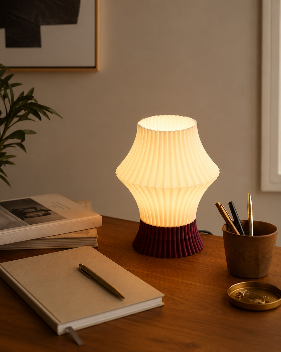 Luz que inspira ideias e transforma o espaço de criar.