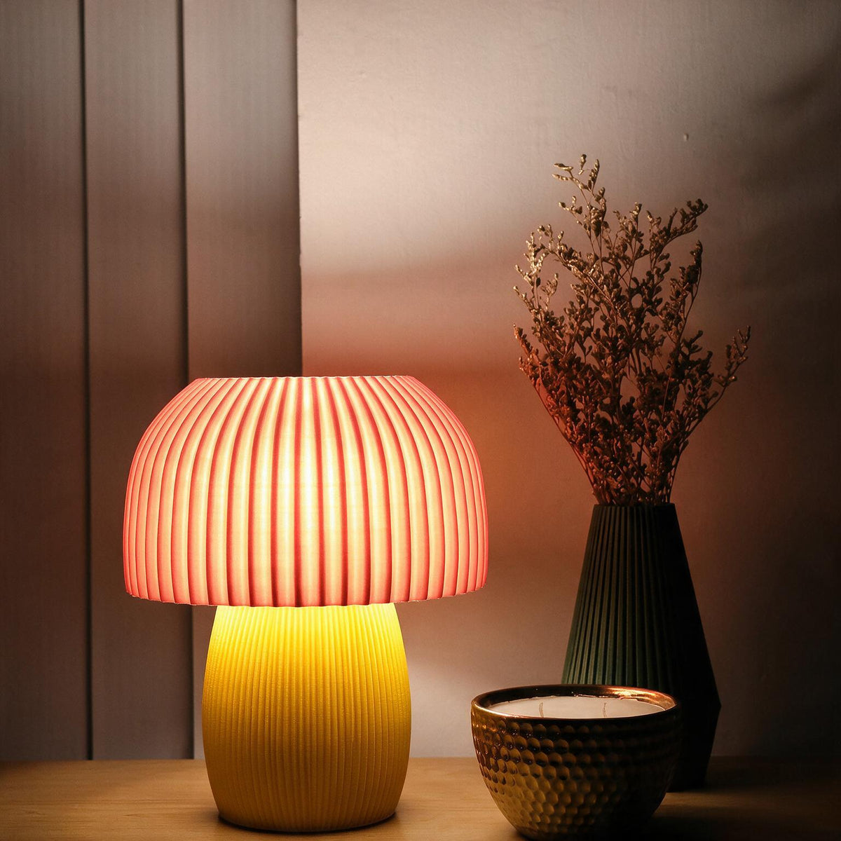 Luminária MUSHROOM da Tábua Design em madeira - foto 6
