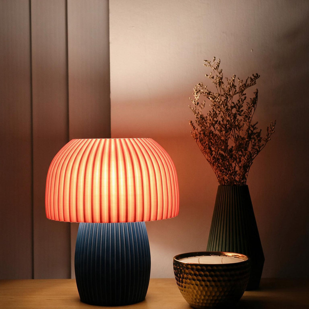 Luminária MUSHROOM da Tábua Design em madeira - foto 4